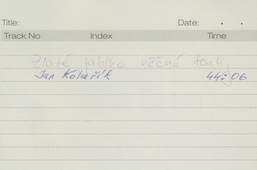 Zlaté jablko věčné touhy