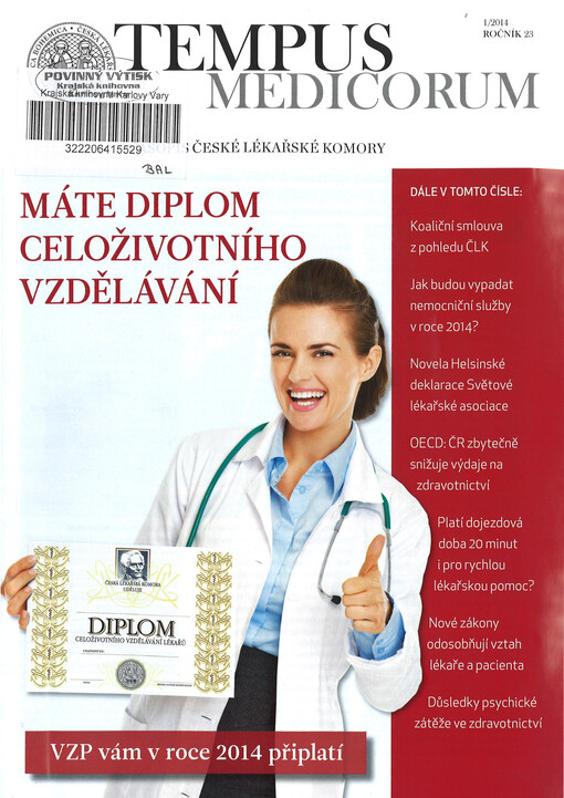 Tempus medicorum : časopis České lékařské komory