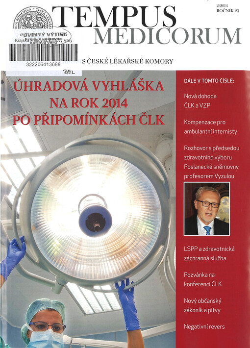 Tempus medicorum : časopis České lékařské komory