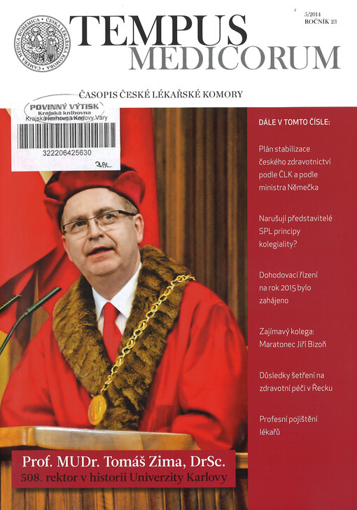 Tempus medicorum : časopis České lékařské komory