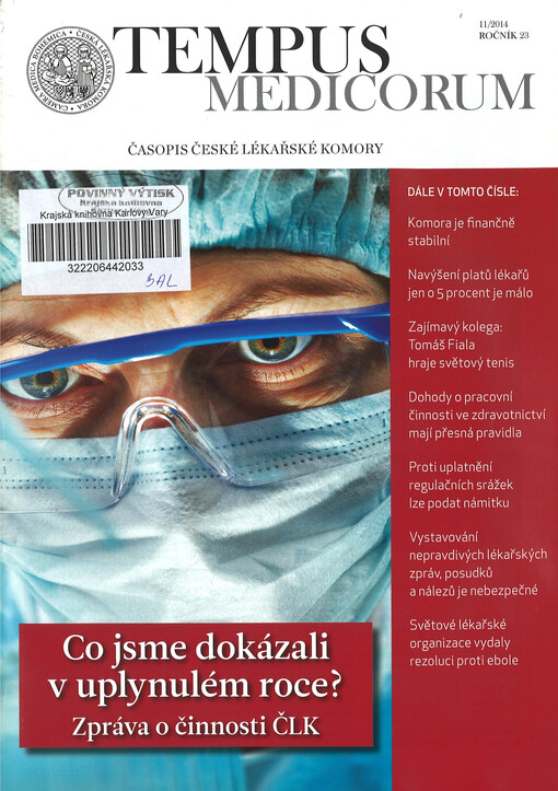 Tempus medicorum : časopis České lékařské komory