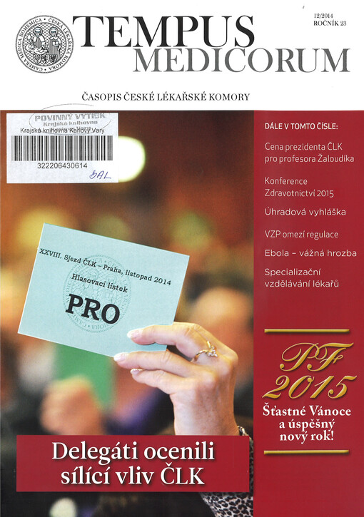 Tempus medicorum : časopis České lékařské komory
