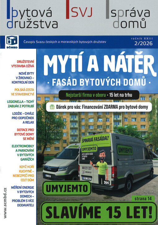 Bytová družstva-SVJ-Správa domů