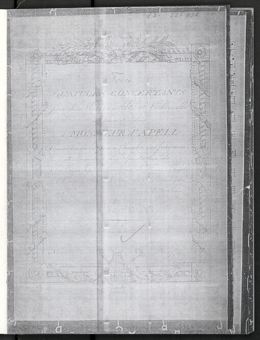 Trois Quatuors Concertans, Oeuvre 10me