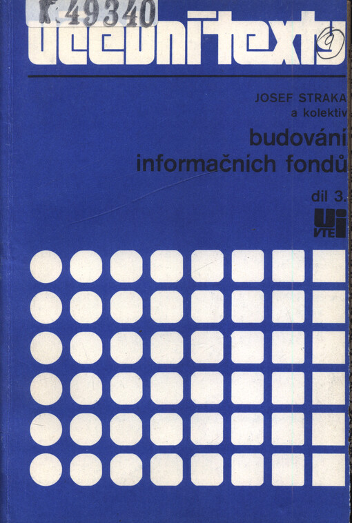 Budování informačních fondů. Díl 3, Speciální druhy dokumentů