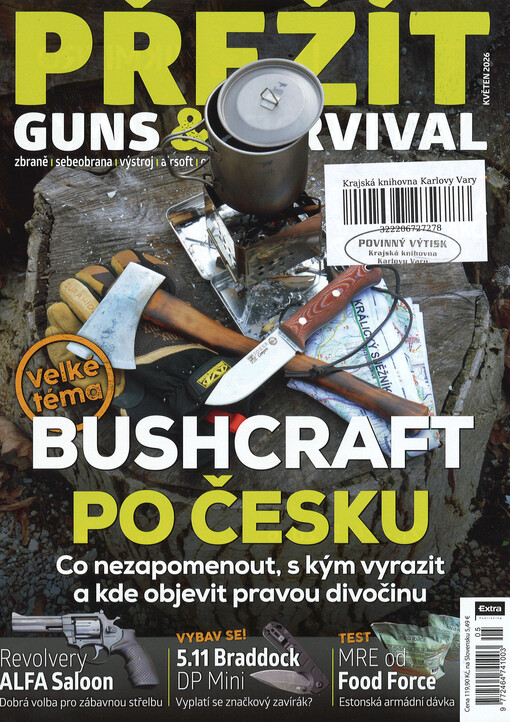 Přežít : guns & survival : zbraně, sebeobrana, výstroj, airsoft, outdoor, kondice