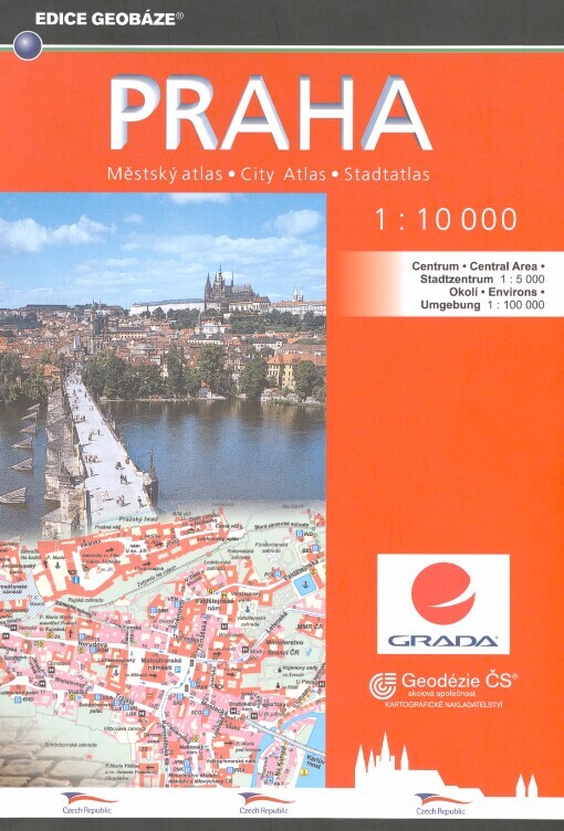 Praha: městský atlas 1:10 000