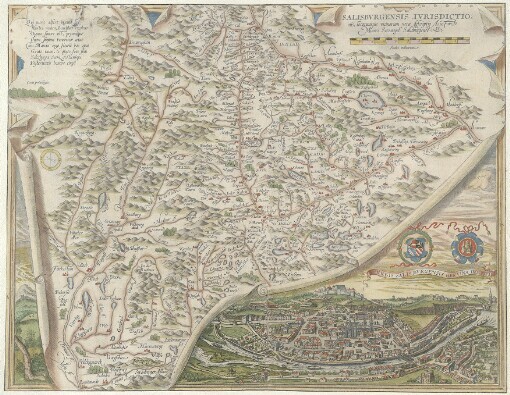 Salisbvrgensis Ivrisdictionis, locorumque vicinorum vera descriptio