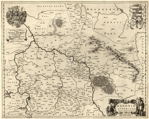 Saxonia Svperior & Hall Episcopatvs