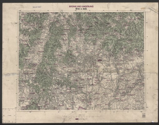 Brünn und Umgebung =: Brno a okolí