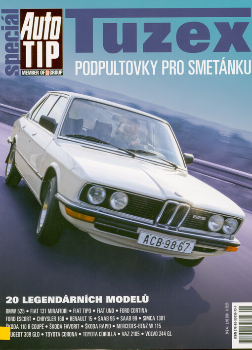 Tuzex : podpultovky pro smetánku : auto tip : speciál