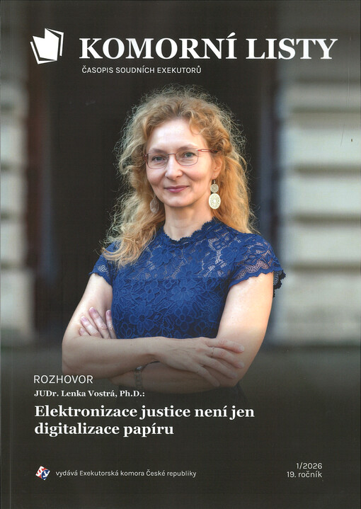 Komorní listy : časopis soudních exekutorů