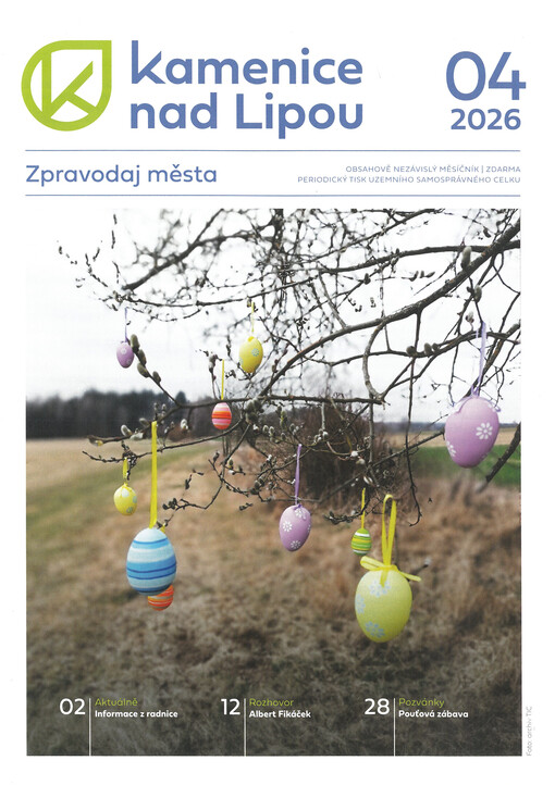 Zpravodaj města Kamenice nad Lipou : obsahově nezávislý měsíčník