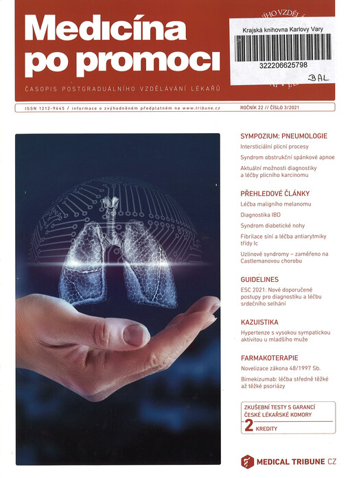 Medicína po promoci = Postgraduate medicine Czech : časopis postgraduálního vzdělávání lékařů