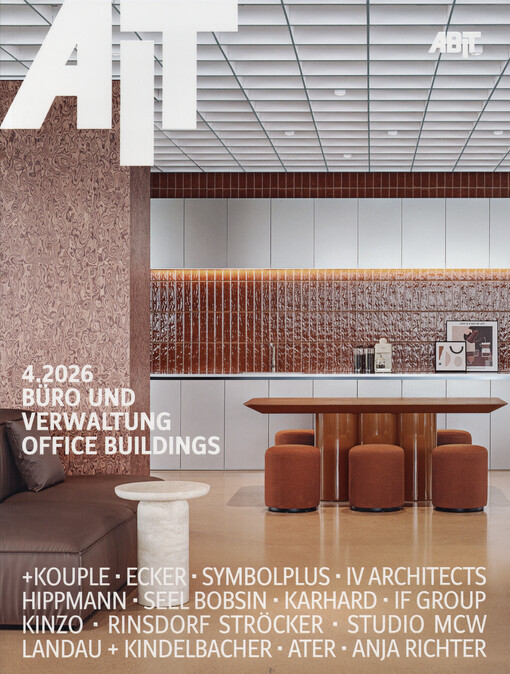AIT : Architektur, Innenarchitektur, technischer Ausbau = architecture, interior, technical solutions