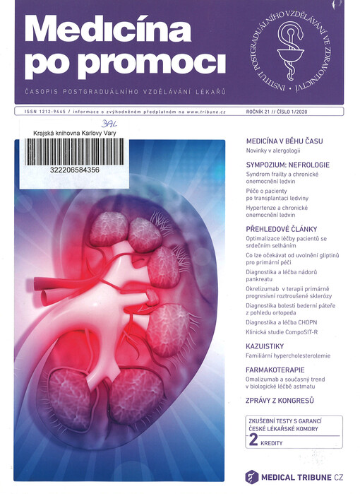 Medicína po promoci = Postgraduate medicine Czech : časopis postgraduálního vzdělávání lékařů