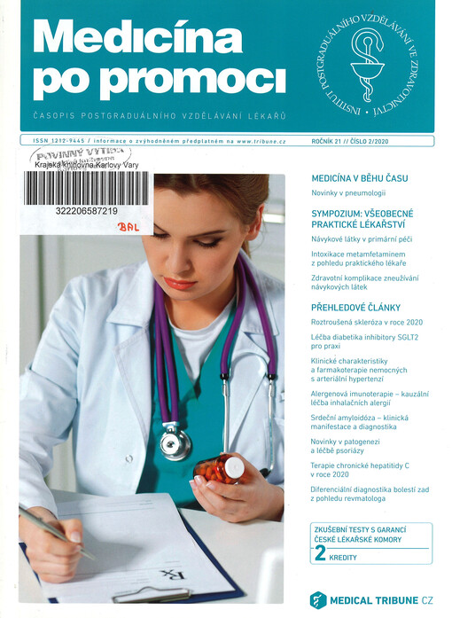 Medicína po promoci = Postgraduate medicine Czech : časopis postgraduálního vzdělávání lékařů
