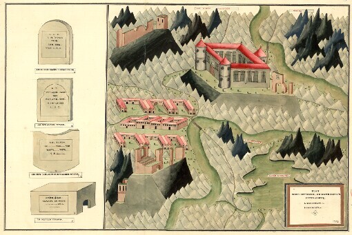 Plan deren Antiquen, zu Klein Flits in Unter Carnth