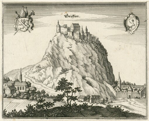 [Topographia Provinciarum Austriacarum, Austriae Styriae, Carinthiae, Carnilae, Tyrolis ...]. Griffen