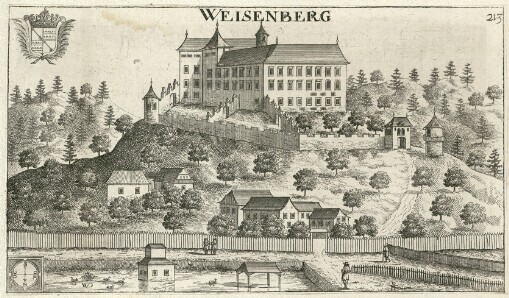 [Topographia Archiducatus Carinthiae antique & modernae completa: Das ist Vollkommne und gründliche Land-Beschreibung deß berühmten Erz-Herzogthums Kärndten ... ]. 213. Weisenberg