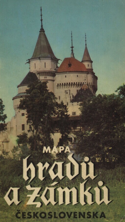 Mapa hradů a zámků Československa: [kuželové zobrazení