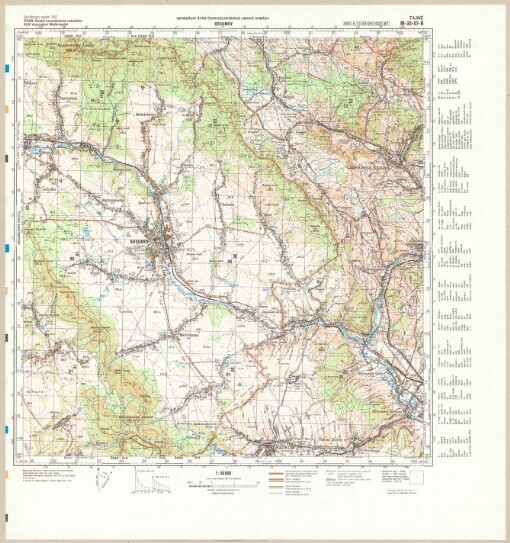Broumov: Česká socialistická republika. M-33-57-B