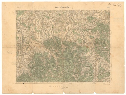 Český Těšín a Frýdek. 4161