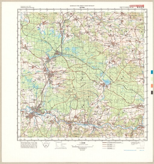 Nittenau: Země Bavorsko. M-33-97-B