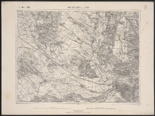 Mgy. Szölgyén und Gran. Zone 14 Col. XIX