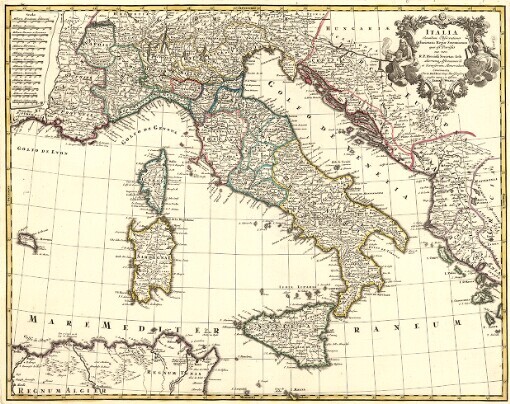 Italia: Secundum Observationes Societatis Regiae Scientiarum quae est Parisiis nec non