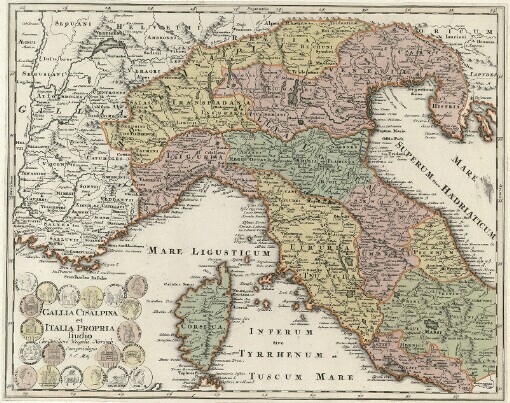 Gallia Cisalpina et Italia Propria