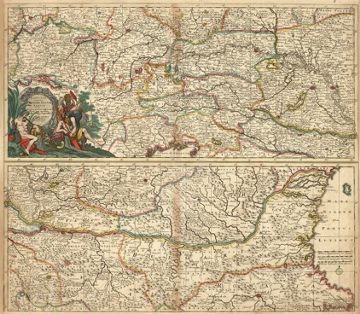 Exactissima Totius Danubii Fluvii Tabula et minores in eum influentes Fluvii cum Omnibus adjantibus Regionibus