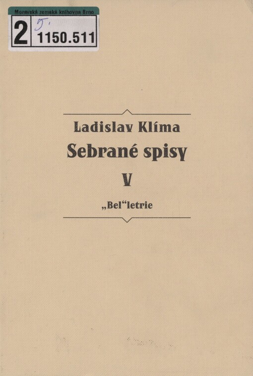 Sebrané spisy. V. 