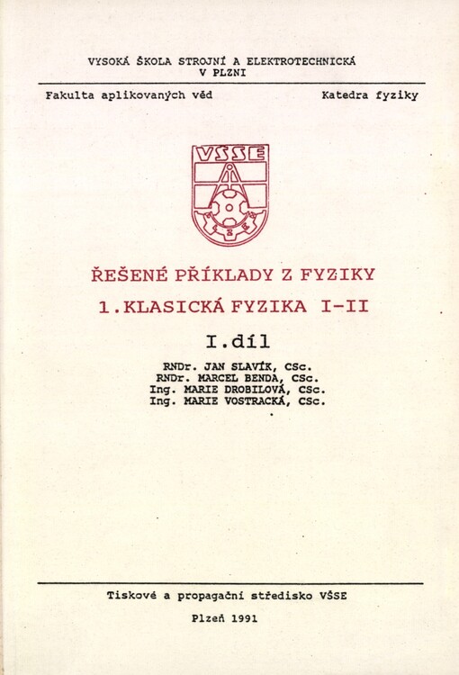 Řešené příklady z fyziky