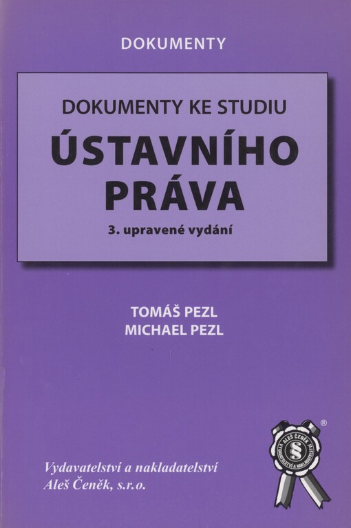Dokumenty ke studiu ústavního práva