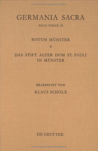 Das Bistum Münster. 6, Das Stift Alter Dom St. Pauli in Münster