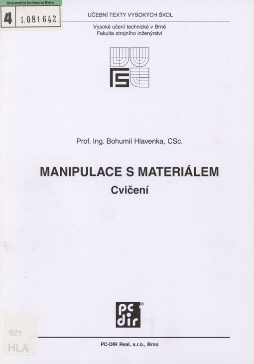 Manipulace s materiálem: cvičení