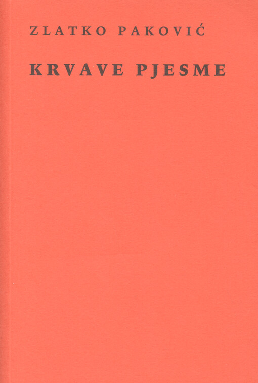 Krvave pjesme