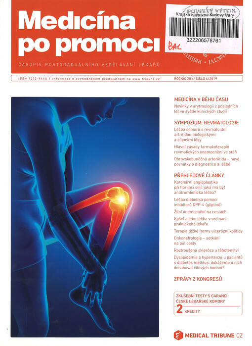 Medicína po promoci = Postgraduate medicine Czech : časopis postgraduálního vzdělávání lékařů