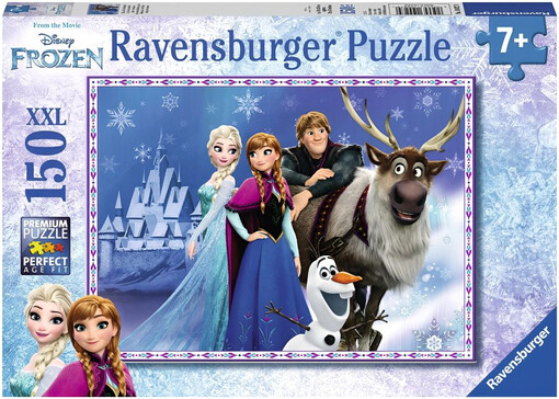 Frozen. Elsa, die Eiskönigin = Les amis au palais = Amici di palazzo = De vrienden bij het paleis = Friends at the palace = Amigos de palacio : from the movie : Ravensburger Puzzle