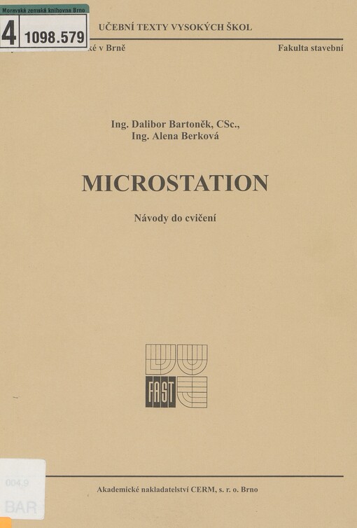 Microstation: návody do cvičení