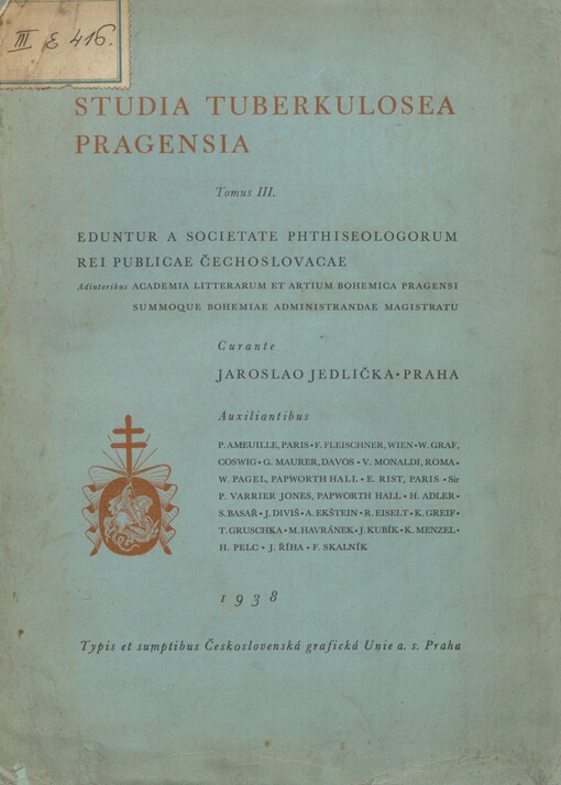 Studia tuberkulosea Pragensia