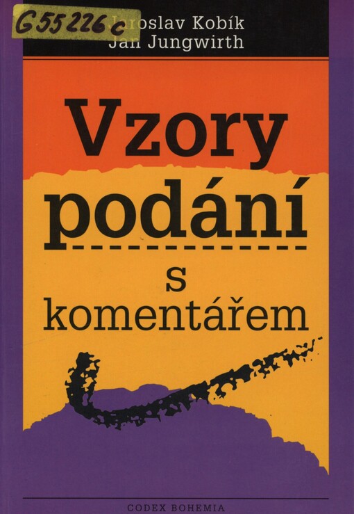 Vzory podání s komentářem: rukověť styku s finančními úřady