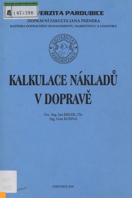 Kalkulace nákladů v dopravě