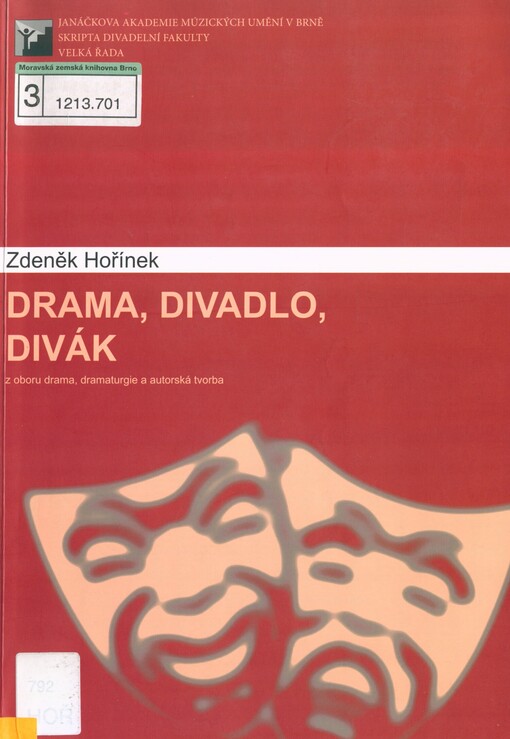 Drama, divadlo, divák