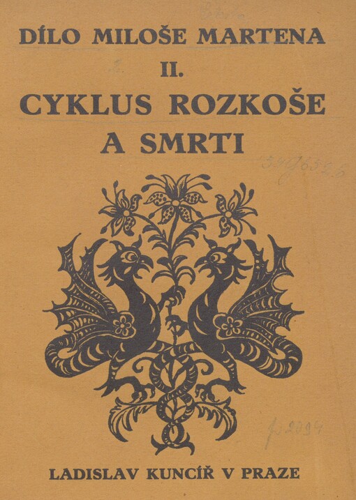 Cyklus rozkoše a smrti: novelly. 2