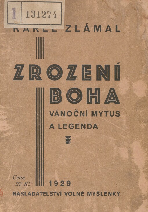 Zrození boha: vánoční mytus a legenda
