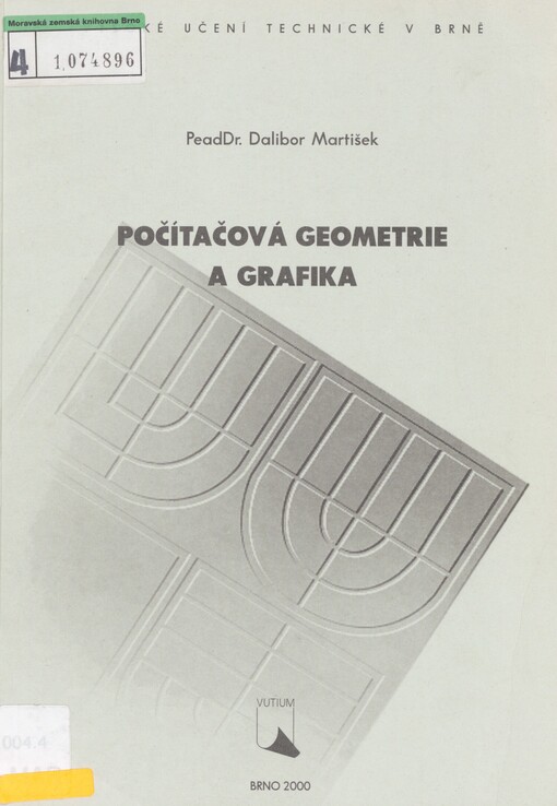 Počítačová geometrie a grafika
