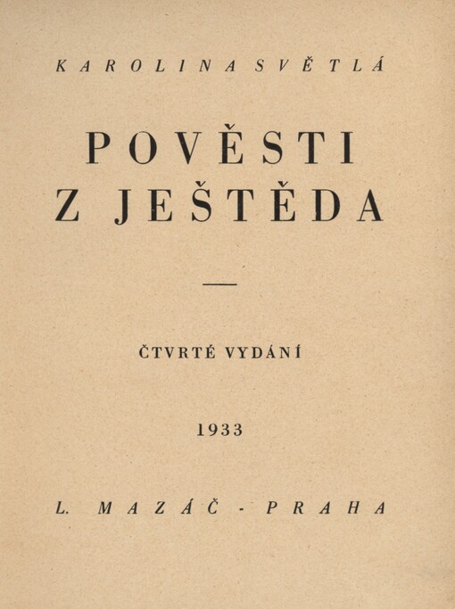 Pověsti z Ještěda