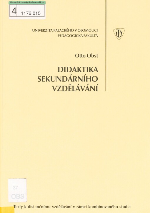Didaktika sekundárního vzdělávání